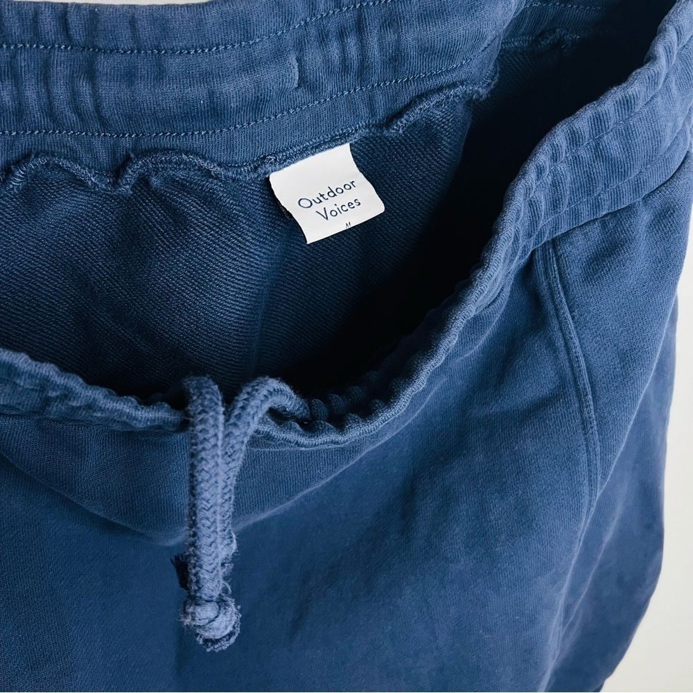 Outdoor voices Organic Cotton Terry Skirt navy size medium - Picture 4 of 6